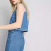 Bermuda-Shorts aus Baumwoll-Denim
