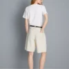 Bermuda-Shorts aus Baumwoll-Denim