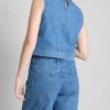 Bermuda-Shorts aus Baumwoll-Denim