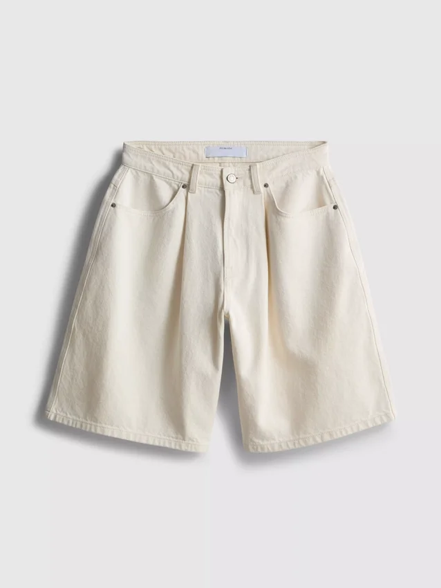 Bermuda-Shorts aus Baumwoll-Denim