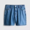 Bermuda-Shorts aus Baumwoll-Denim