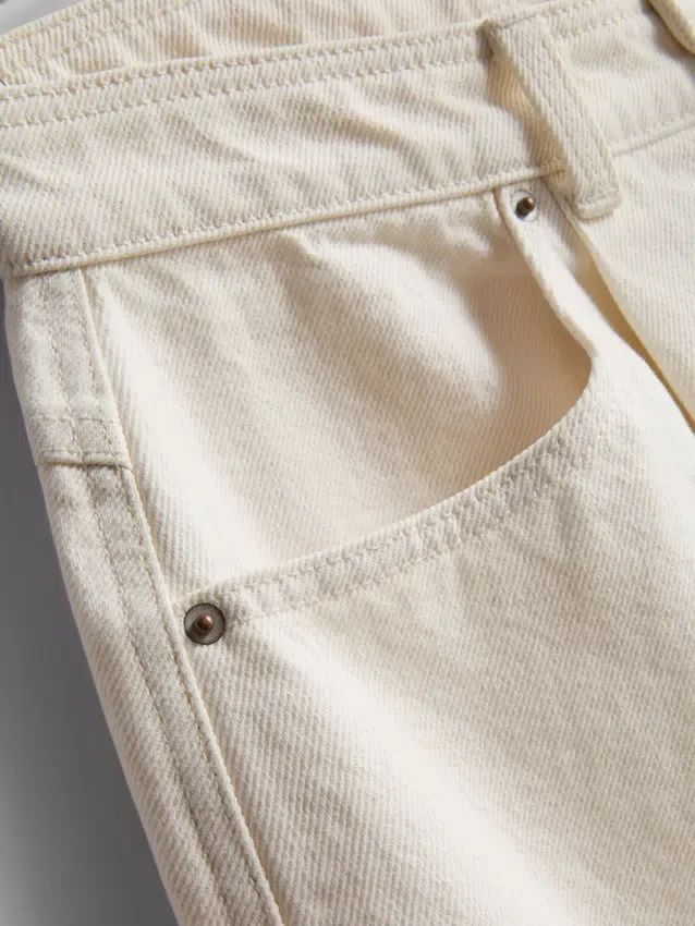Bermuda-Shorts aus Baumwoll-Denim
