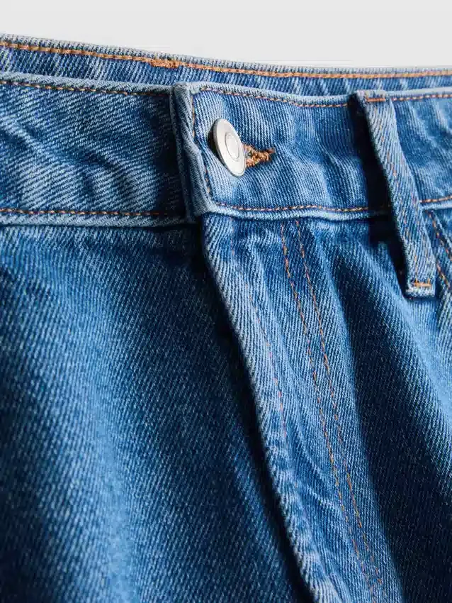 Bermuda-Shorts aus Baumwoll-Denim