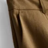 Bermuda-Shorts aus Baumwollmischung im Safari-Stil