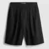 Bermudashorts mit Falten