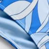 Bikini-Hösli mit abstraktem Wirbelmuster