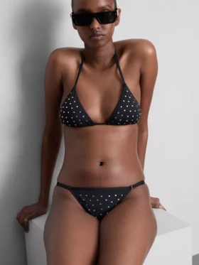 Bikini-Hösli mit Strasssteinen