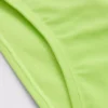 Bikini-Unterteil mit Perlenverzierung und seitlichen Bindebändern