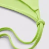 Bikini-Unterteil mit Perlenverzierung und seitlichen Bindebändern