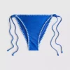 Bikinihösli mit seitlichen Bindebändern und Ziernähten