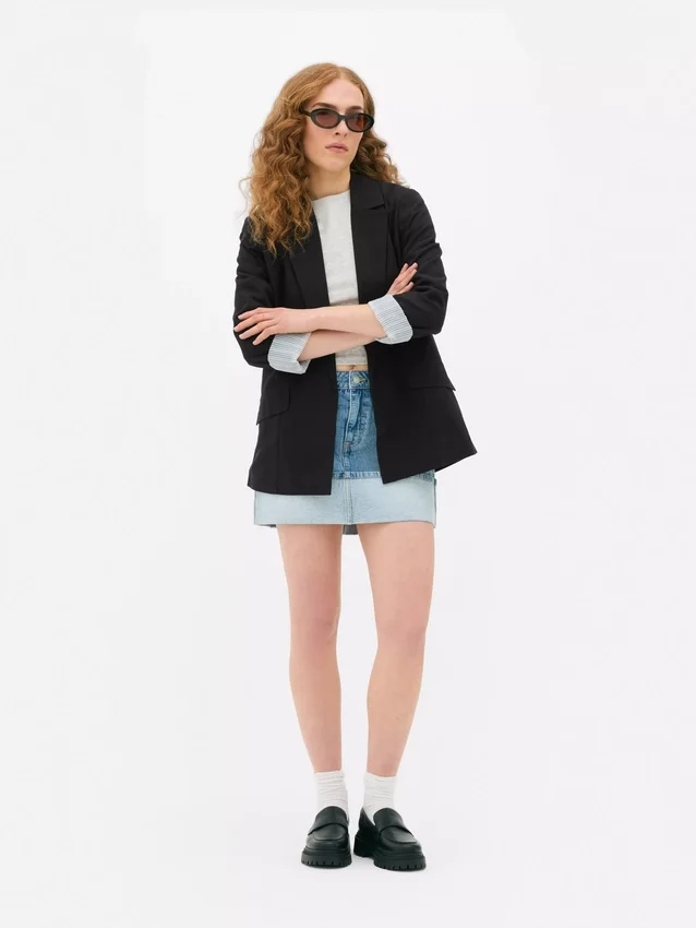 Blazer in lockerer Passform