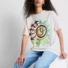 Blink 182 Baumwoll-T-Shirt mit grossem Logo in lockerer Passform
