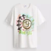 Blink 182 Baumwoll-T-Shirt mit grossem Logo in lockerer Passform