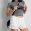 Bloomer-Shorts mit Rüschen