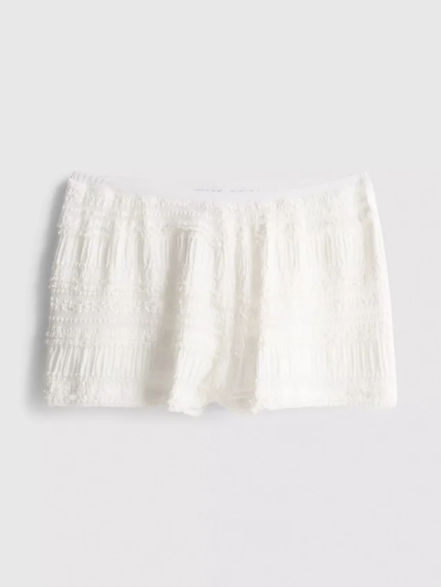 Bloomer-Shorts mit Rüschen