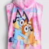 Bluey-Poncho aus Frottee mit Kapuze
