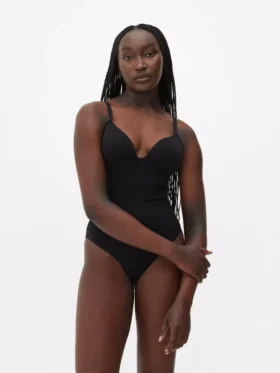 Bodysuit mit Tanga-Ausschnitt