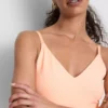 Bodysuit mit V-Ausschnitt und Trägern