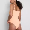 Bodysuit mit V-Ausschnitt und Trägern