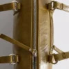 Bowler-Tasche aus Kunstleder im Used-Look