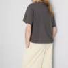 Boxy-T-Shirt aus Baumwolle mit Grafikprint