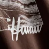 Boxy-T-Shirt aus Baumwolle mit Grafikprint