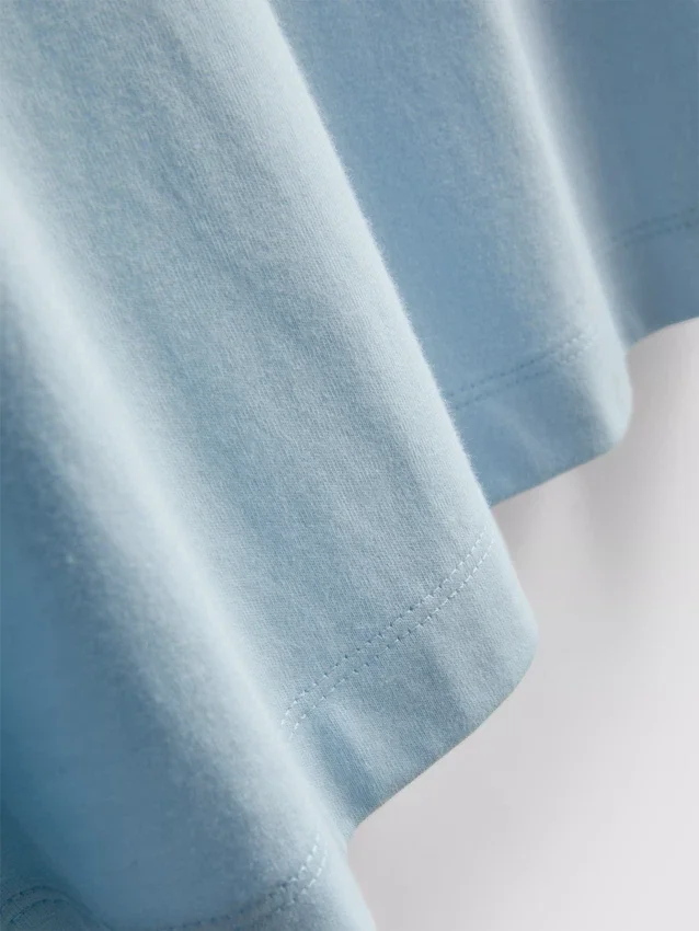 Boxy-T-Shirt aus Baumwolle mit Grafikprint