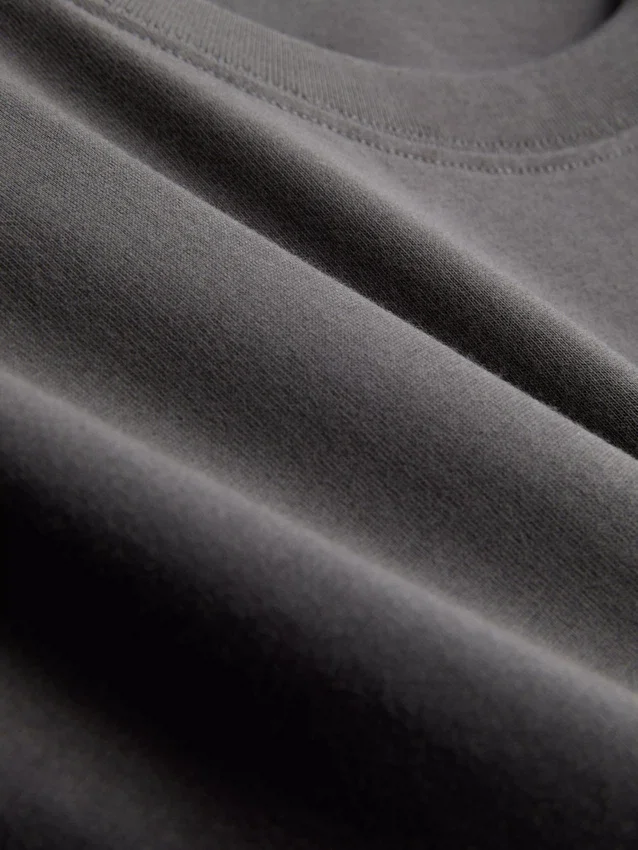 Boxy-T-Shirt aus Baumwolle mit Grafikprint