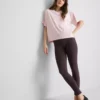 Boxy-T-Shirt aus Baumwolle mit Rundhalsausschnitt