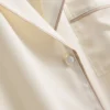 Boyfriend-Schlafanzug aus Satin