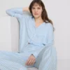 Boyfriend-Schlafanzug aus Twill