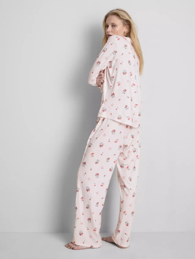 Boyfriend-Schlafanzug mit Minnie-Mouse-Motiv von Disney