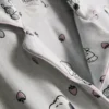 Boyfriend-Schlafanzug mit Snoopy-Motiv