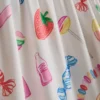 Boyfriend-Schlafanzug mit Süssigkeiten-Print