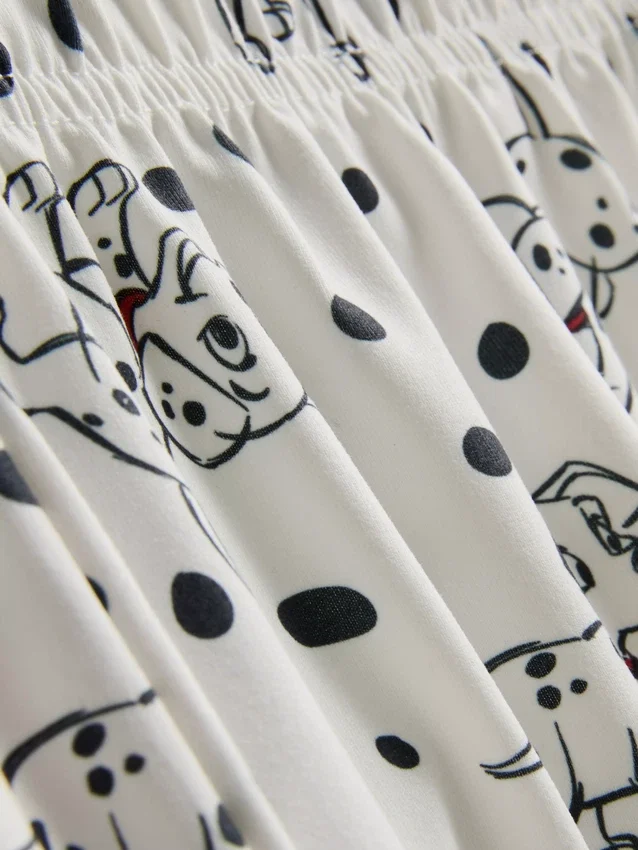 Boyfriend-Shorty-Schlafanzug mit «101 Dalmatiner»-Print von Disney