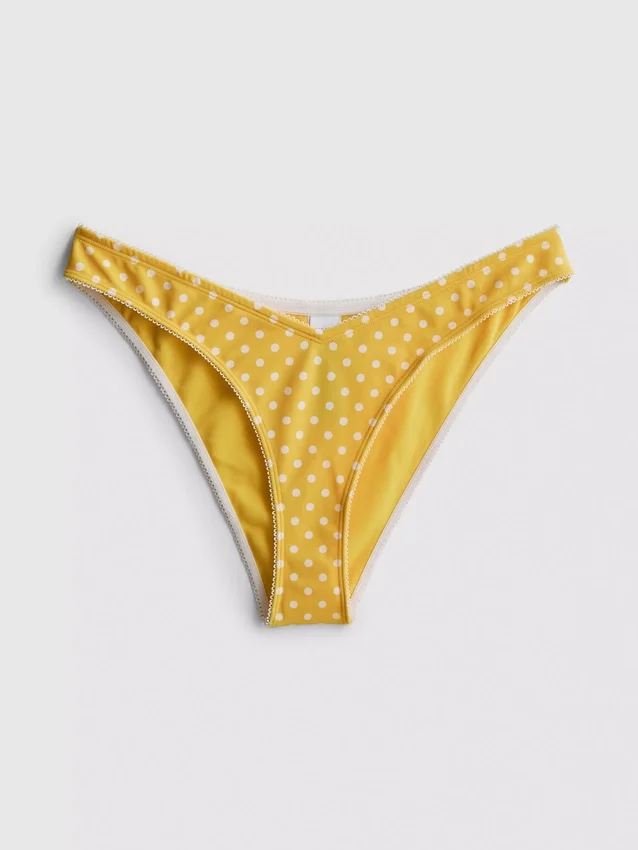 Brasilianisches Bikinihösli mit Polka-Dots