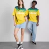 Brasilien-T-Shirt mit kurzen Ärmeln