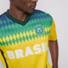 Brasilien-T-Shirt mit kurzen Ärmeln