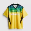 Brasilien-T-Shirt mit kurzen Ärmeln