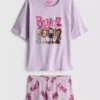 Bratz-Schlafanzug aus Baumwolle mit Aufdruck