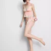 Braut-Slips aus Satin mit Spitze