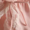 Braut-Slips aus Satin mit Spitze