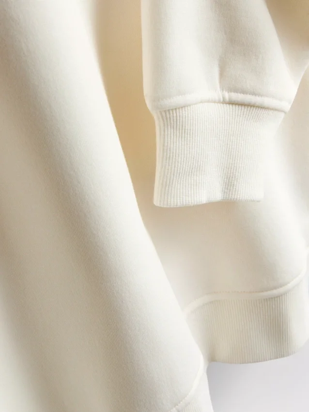 Braut-Sweatshirt mit bestickten Pailletten