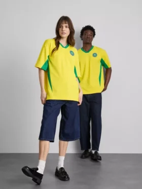 Brazil Kurzarm-Mesh-T-Shirt