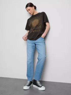 «Bring me the horizon»-Hemd mit Grafikprint
