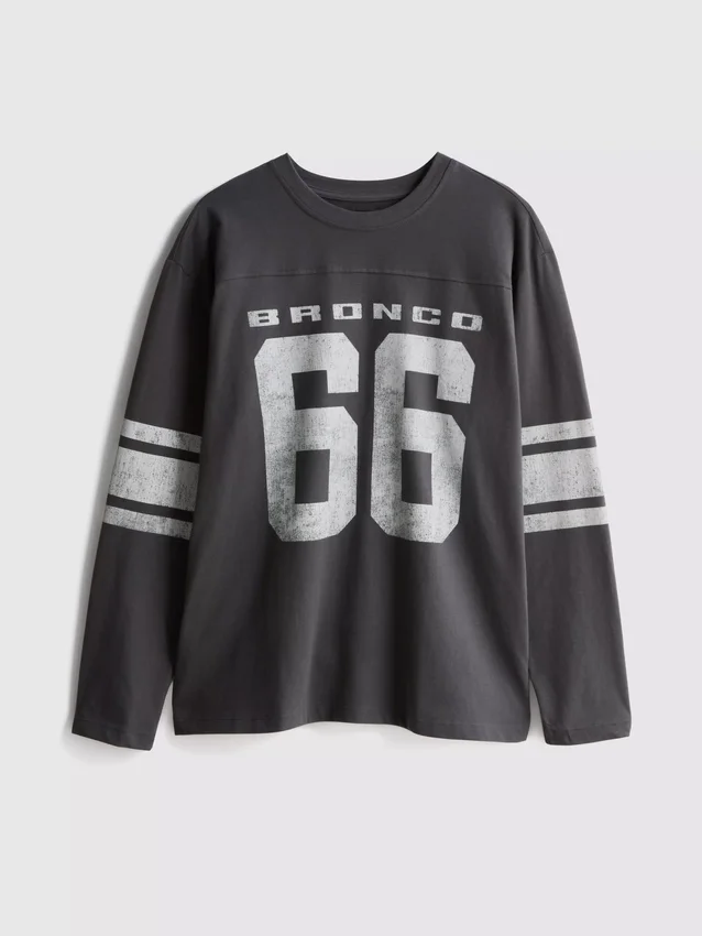 Bronco Langarm-T-Shirt