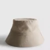 Bucket-Hat aus Leinenmischung