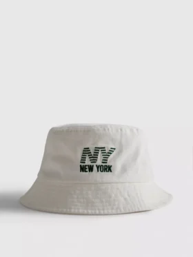 Bucket-Hat mit New-York-Logo
