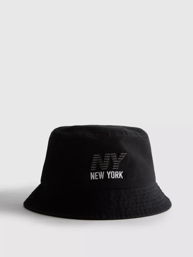 Bucket-Hat mit New-York-Logo