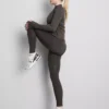 Butterweiche Active-Leggings mit hohem Bund